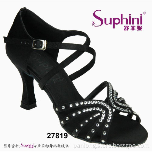 Professional Women Fashion Salsa Shoes High Heel Latin Dance Shoes
